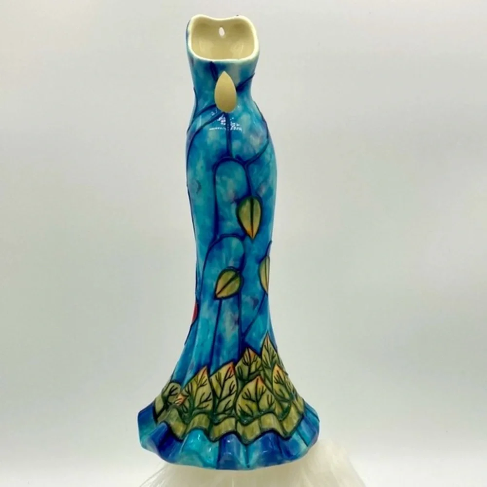Benaya by Innovation Poppy Design Art Dress Vase.